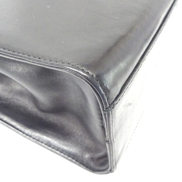 CHANEL Chain Shoulder Bag Deca Coco Mark Lambskin Black - Picture 10 of 16